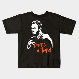 Chris's Rules "Don't Be A Turd" Kids T-Shirt